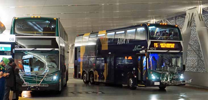 AC Transit Alexander Dennis Enviro500MMC SuperLo 6202 & 6213